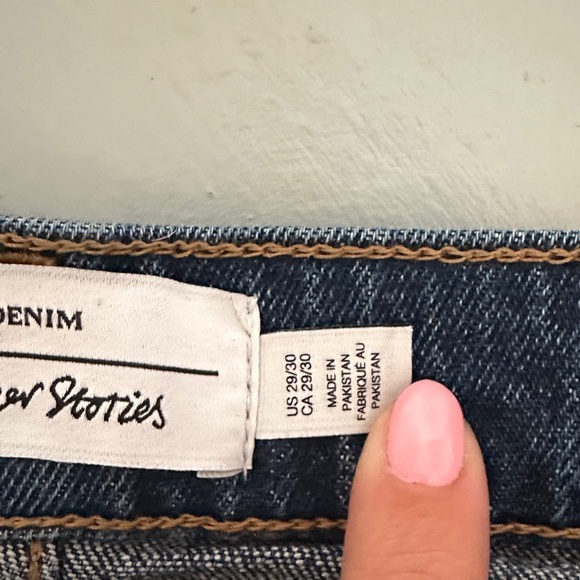 Favorite Cut Denim Dark Wash Classic Women’s 29 Slim Leg Straight Casual - Picture 9 of 13